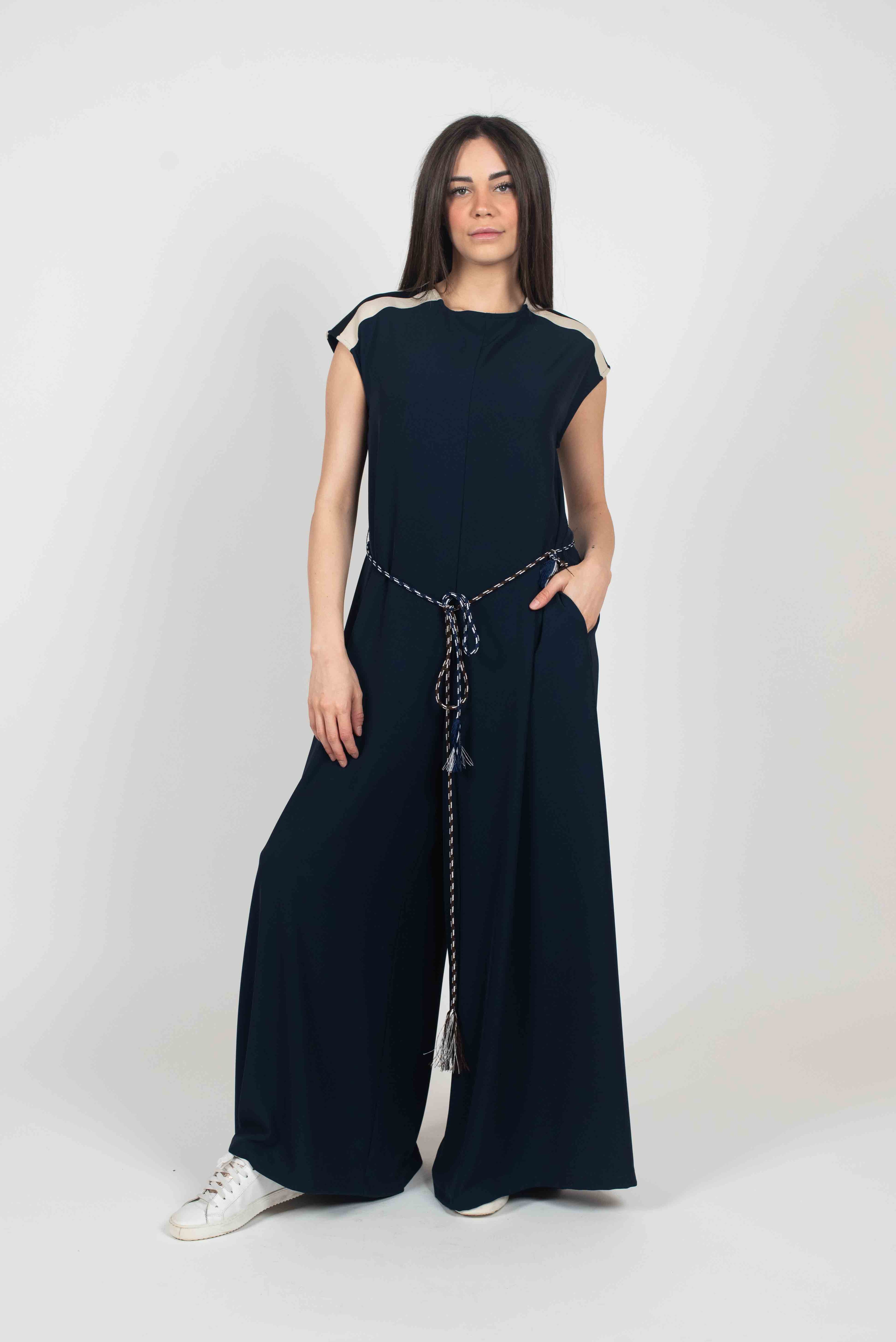 Dixie Jumpsuit Palazzo blu – Bet Brands