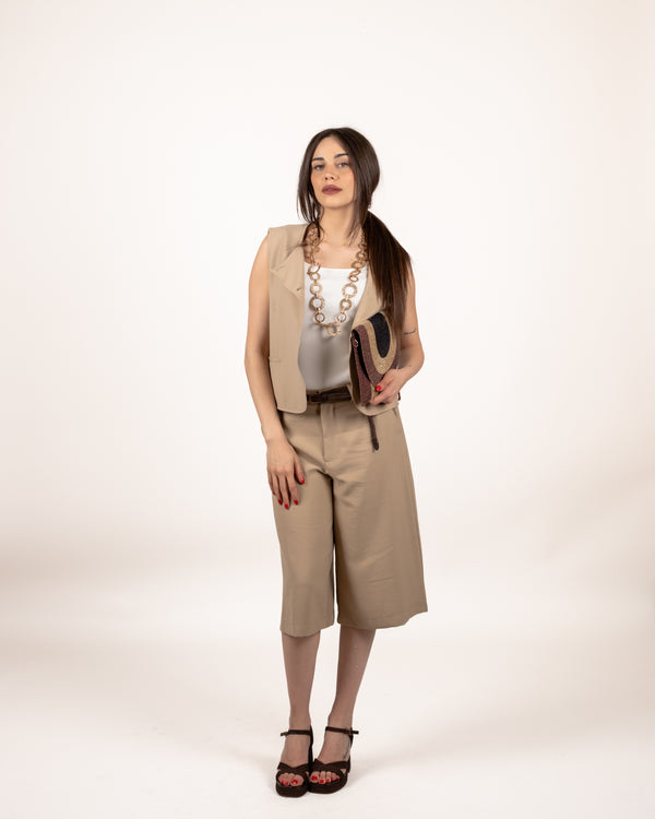 Haveone Gilet 2 Bottoni - SABBIA